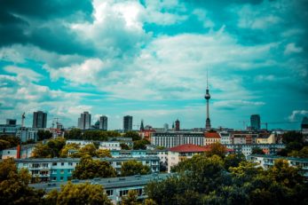 Ausschnitt der Skyline von Berlin