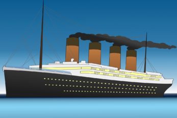 Eine Nachempfindung der RMS Titanic