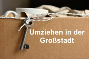 Umziehen in der Großstadt